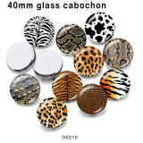 10pcs/lot  pattern  glass picture printing products of various sizes  Fridge magnet cabochon