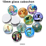 10pcs/lot  Elves  glass picture printing products of various sizes  Fridge magnet cabochon