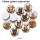 18mm glass cabochon