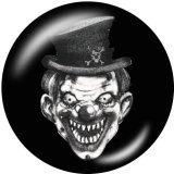 20MM Halloween  Wizard  Print   glass  snaps buttons
