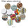 40mm glass cabochon