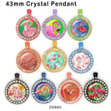 10pcs/lot   Flamingo   glass picture printing products of various sizes  Fridge magnet cabochon
