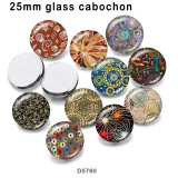 10pcs/lot  pattern  glass picture printing products of various sizes  Fridge magnet cabochon