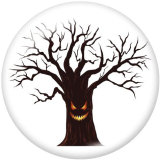 20MM  Halloween  Print   glass  snaps buttons