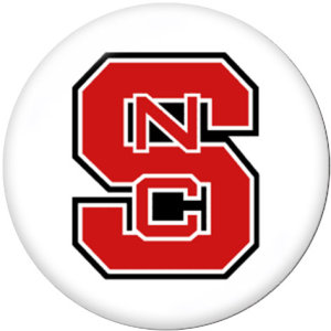 20MM  NCAA School Team  Print   glass  snaps buttons