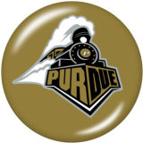 20MM  NCAA School Team  Print   glass  snaps buttons