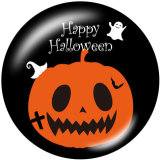 20MM  Halloween  Print   glass  snaps buttons
