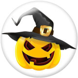 20MM  Halloween  Print   glass  snaps buttons