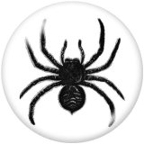 20MM  Halloween  Print   glass  snaps buttons