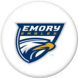 20MM  NCAA School Team  Print   glass  snaps buttons