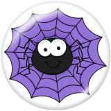 20MM  Halloween  Print   glass  snaps buttons