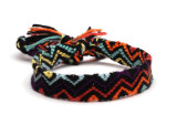 LGBT Cross-stitch thread bohemian rainbow color braided friendship bracelet ethnic style durable hand rope braided bracelet