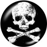 20MM  Halloween   Print   glass  snaps buttons