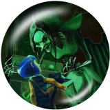 20MM  Halloween   Print   glass  snaps buttons