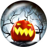 20MM  Halloween   Print   glass  snaps buttons