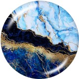 20MM  Pattern Print   glass  snaps buttons