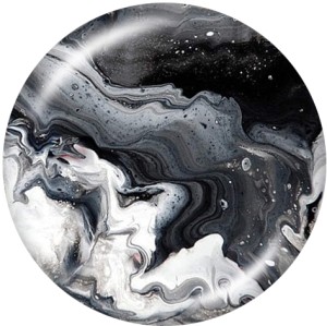 20MM  pattern  Print   glass  snaps buttons