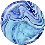 20MM  Pattern Print   glass  snaps buttons