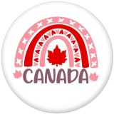 20MM  Be Kind  Blessed  Print   glass  snaps buttons