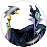20MM  Halloween   Print   glass  snaps buttons