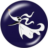 20MM  Halloween  Print   glass  snaps buttons