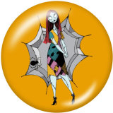 20MM  Halloween  Print   glass  snaps buttons