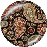 20MM  Pattern  Print   glass  snaps buttons