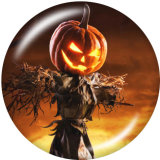 20MM Scarecrow  Halloween  Print   glass  snaps buttons