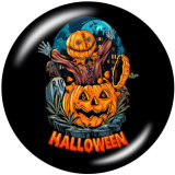 20MM Scarecrow  Halloween  Print   glass  snaps buttons