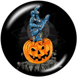 20MM Scarecrow  Halloween  Print   glass  snaps buttons