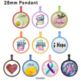 10pcs/lot  Ribbon  glass picture printing products of various sizes  Fridge magnet cabochon