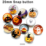 10pcs/lot  Halloween Cat  glass picture printing products of various sizes  Fridge magnet cabochon