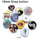 10pcs/lot  Halloween  glass picture printing products of various sizes  Fridge magnet cabochon