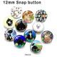 10pcs/lot Cat  glass picture printing products of various sizes  Fridge magnet cabochon