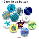 10pcs/lot  Ocean sea turtle  glass picture printing products of various sizes  Fridge magnet cabochon