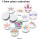 12mm glass cabochon