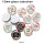 12mm glass cabochon