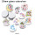 25mm glass cabochon