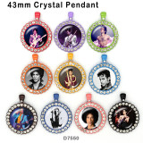 10pcs/lot  Famous music  glass picture printing products of various sizes  Fridge magnet cabochon