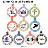 10pcs/lot  MOM  Cross  glass picture printing products of various sizes  Fridge magnet cabochon