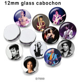 10pcs/lot  Famous music  glass picture printing products of various sizes  Fridge magnet cabochon