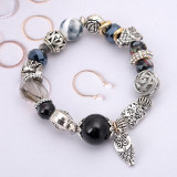 Natural stone shell beach ladies bracelet beaded bracelet