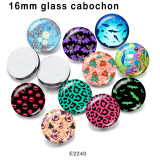 10pcs/lot  pattern  glass picture printing products of various sizes  Fridge magnet cabochon