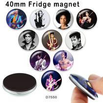 10pcs/lot  Famous music  glass picture printing products of various sizes  Fridge magnet cabochon