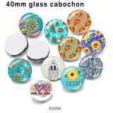 10pcs/lot  Love peace  glass picture printing products of various sizes  Fridge magnet cabochon