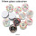14mm glass cabochon
