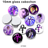 10pcs/lot  Famous music  glass picture printing products of various sizes  Fridge magnet cabochon