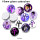 16mm glass cabochon