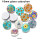 16mm glass cabochon