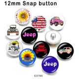 10pcs/lot  Car  glass picture printing products of various sizes  Fridge magnet cabochon